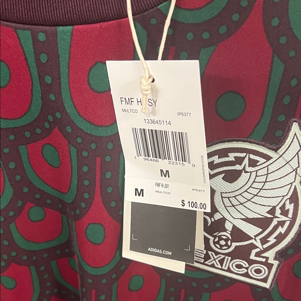 Adidas official  Mexico Soccer Jersey - Picture 3 of 4
